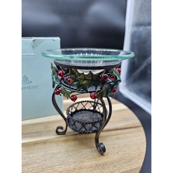 Partylite Holly Lites Aroma Melts Warmer P9910 Winter Holiday Christmas‎ Decor - Picture 2 of 8
